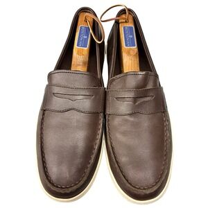 Cole Haan Grand Crosscourt Penny Loafer Men's 10M Brown Leather Slip On